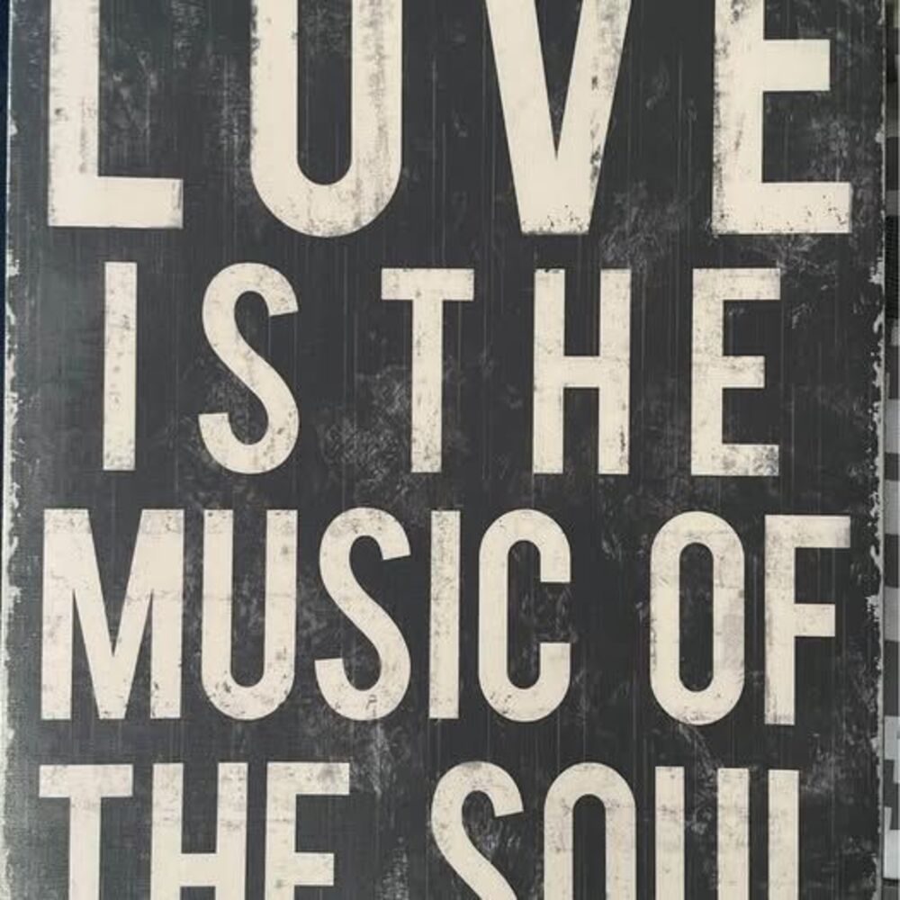 Louise Carey Love Is The Music Of The Soul Canvas 12 x 16”